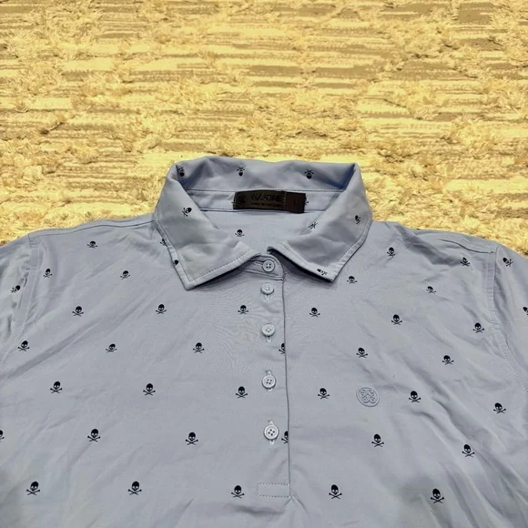 G/FORE Skull & T’s Killer Polo Women’s Large Performance Stretch Wicking Golf - Picture 8 of 13